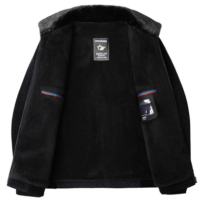 Fur-lined Collar Jacket
